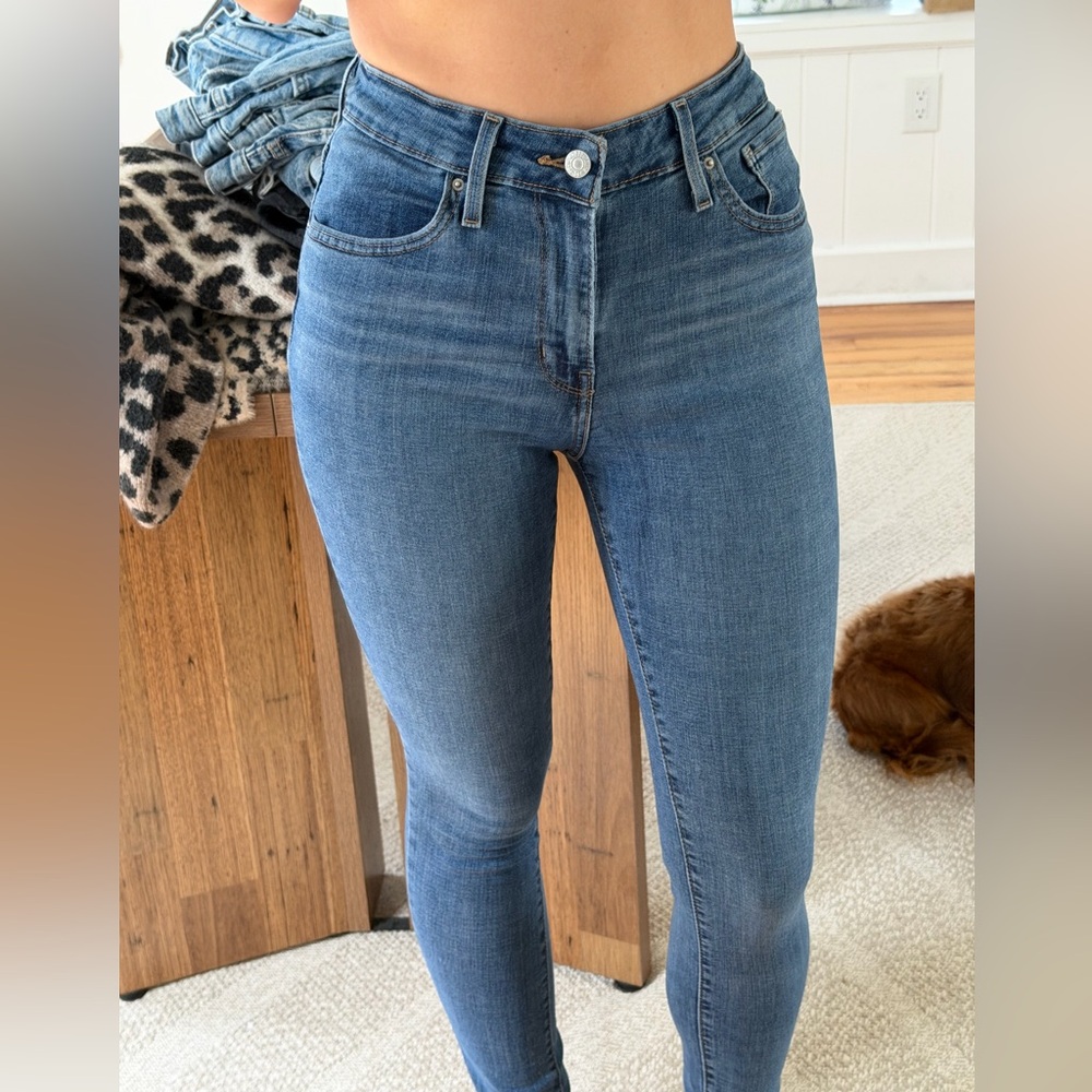 Levi Blue High-Rise Skinny Women’s Jeans